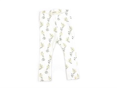 Lil Atelier coconut milk yellow floral legging
